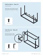 Предварительный просмотр 5 страницы BluDot Minimalista Assembly Notes