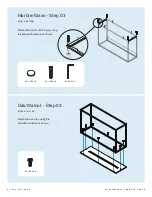 Предварительный просмотр 6 страницы BluDot Minimalista Assembly Notes