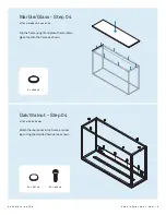 Предварительный просмотр 7 страницы BluDot Minimalista Assembly Notes