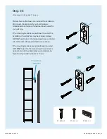 Предварительный просмотр 7 страницы BluDot Open Plan Tall Bookcase Assembly Notes