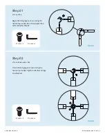 Предварительный просмотр 3 страницы BluDot Splash Coat Rack Assembly Notes