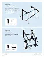 Preview for 3 page of BluDot Stacking Chair Dolly Assembly Notes