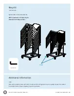 Preview for 4 page of BluDot Stacking Chair Dolly Assembly Notes