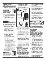 Preview for 2 page of Blue Angel BCAPSE50 Operating Instructions And Parts Manual