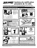 Предварительный просмотр 13 страницы Blue Angel DF12VSM Operating Instructions And Parts Manual