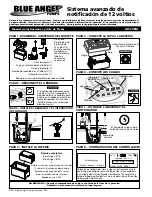 Предварительный просмотр 26 страницы Blue Angel DF12VSM Operating Instructions And Parts Manual