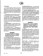 Preview for 15 page of Blue Bird 1986 Wanderlodge WLPT Owner'S Manual