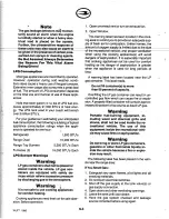 Preview for 73 page of Blue Bird 1986 Wanderlodge WLPT Owner'S Manual