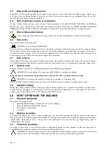 Preview for 14 page of Blue Bird Alhambra 160 HO Super Instructions For Use And Maintenance Manual