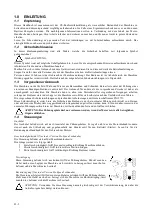 Preview for 28 page of Blue Bird Alhambra 160 HO Super Instructions For Use And Maintenance Manual