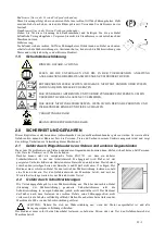 Preview for 29 page of Blue Bird Alhambra 160 HO Super Instructions For Use And Maintenance Manual