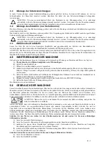 Preview for 31 page of Blue Bird Alhambra 160 HO Super Instructions For Use And Maintenance Manual