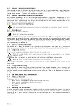 Preview for 38 page of Blue Bird Alhambra 160 HO Super Instructions For Use And Maintenance Manual