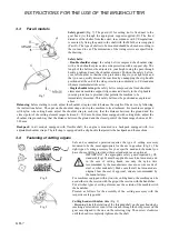 Preview for 22 page of Blue Bird HO35C Instructions For The Use