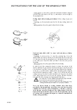 Preview for 23 page of Blue Bird HO35C Instructions For The Use