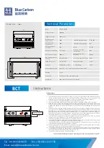 Предварительный просмотр 5 страницы Blue Carbon BCT-UU 48-200 Manual