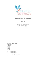 Предварительный просмотр 1 страницы BLUE CHIP Beta H Series User Manual