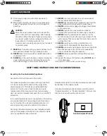 Preview for 5 page of Blue Clean AR 1850 Assembly, Care And Use Instructions