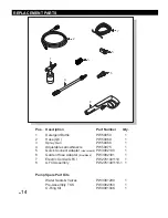 Preview for 14 page of Blue Clean AR525 Owner'S Manual