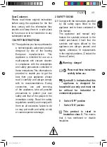 Preview for 17 page of Blue Clean E12B Original Instructions Manual