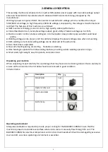 Предварительный просмотр 5 страницы Blue Demon IGBT BLUEARC 140MSI Owner'S Manual