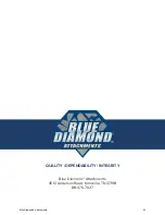 Preview for 52 page of Blue Diamond HD 2 Series Operation And Maintenance Manual