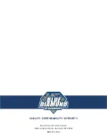 Preview for 24 page of Blue Diamond Mini Pickup Broom Operation And Maintenance Manual