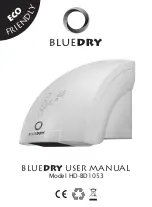 Blue Dry HD-BD1053 User Manual preview