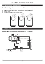 Предварительный просмотр 6 страницы Blue Dry HD-BD988 User Manual