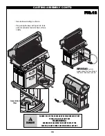 Предварительный просмотр 36 страницы BLUE EMBER GRILLS FGQ65079 Assembly Manual And Use And Care