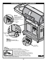 Предварительный просмотр 42 страницы BLUE EMBER GRILLS FGQ65079 Assembly Manual And Use And Care