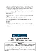 Preview for 21 page of Blue Flame BFR-24-4 Installation & Operation Manual