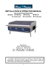 Blue Flame BFRB-24 Installation & Operation Manual preview