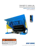 Blue Giant Airbag Dock Leveler Owner'S Manual preview