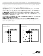 Предварительный просмотр 21 страницы Blue Hawk BHBDD27GB Assebly Instructions