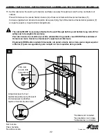 Предварительный просмотр 22 страницы Blue Hawk BHBDD27GB Assebly Instructions