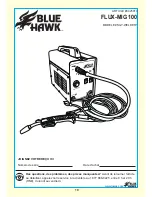 Preview for 19 page of Blue Hawk FLUX-MIG 100 SGY-WELDER1 User Manual