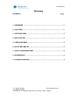 Предварительный просмотр 3 страницы BLUE JAY BJ-S-W2S2-K2 User Manual