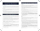 Предварительный просмотр 6 страницы Blue Jean Chef SBJCAFOR230 Use & Care Manual