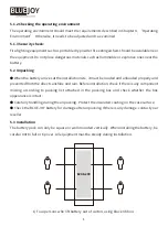 Preview for 5 page of BLUE JOY BJ48-200 User Manual