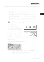 Предварительный просмотр 19 страницы Blue Lagoon BL220 Instruction Manual