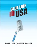 Blue Line Corner Roller User Manual preview