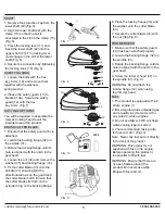 Preview for 6 page of Blue Max 52623 Operating Instructions Manual