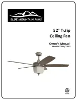 BLUE MOUNTAIN FANS 22500 Owner'S Manual preview