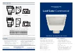 Preview for 2 page of Blue Mountain RAIN HARVESTING Leaf Eater Commercial Series Installation And Specification Manual