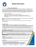 Preview for 2 page of Blue Ox BedSaver BXR4102 Operator And Installation Manual