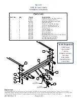 Preview for 2 page of Blue Ox BX1119 Installation Instructions Manual