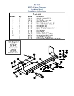 Preview for 2 page of Blue Ox BX1126 Installation Instructions Manual