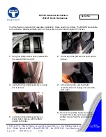 Preview for 1 page of Blue Ox BX1508 Installation Instructions