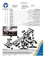 Preview for 4 page of Blue Ox BX1958 Installation Instructions